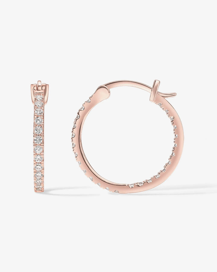 Slim Inside-Out HoopsEarrings