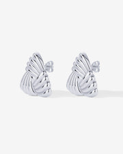 Vintage Triangle Knot Earrings – view 7