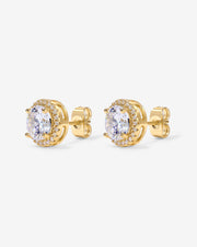 Large Halo StudsEarrings – view 7