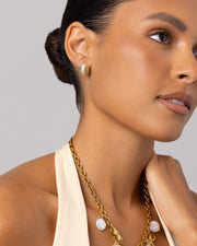 Ribbed Serena HoopsEarrings – view 5