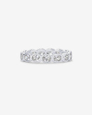 Infinity Oval-Cut Eternity Ring – view 6