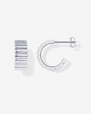 Ridges RibbedEarrings – view 2