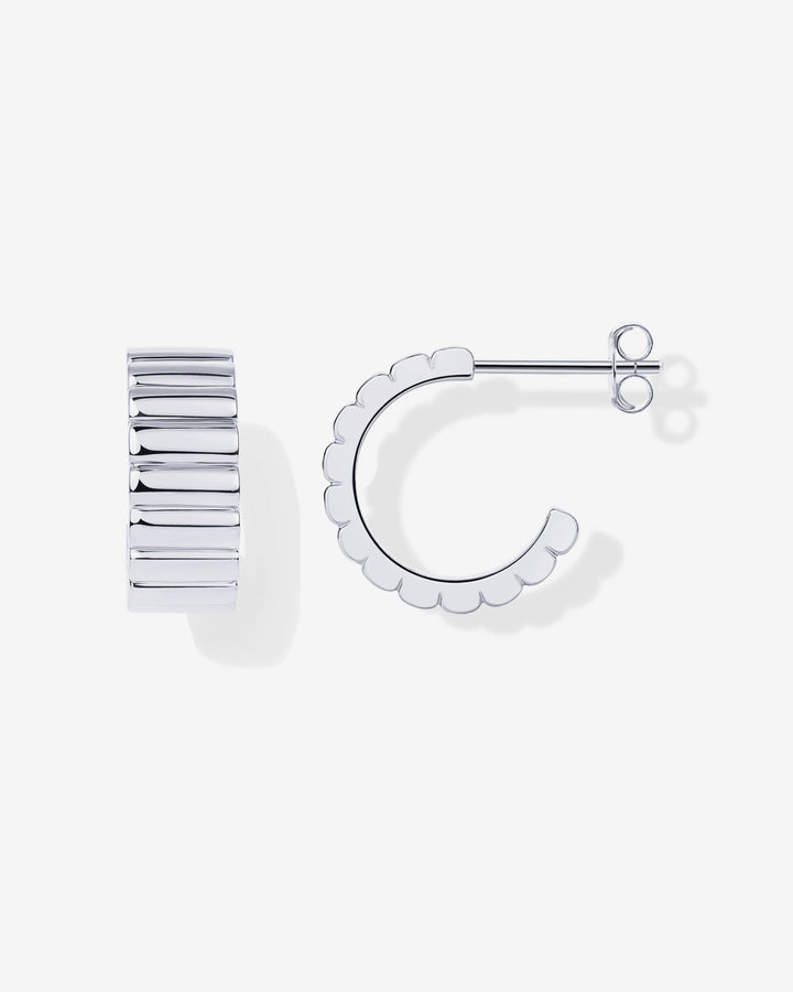 Ridges RibbedEarrings – view 2
