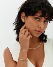Vermeil Medium Tennis Bracelet – view 8