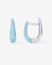 Sienna Enamel HuggiesEarrings – view 8