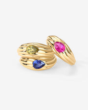 Multi Colored Chunky Ring – view 10
