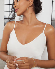 Clasp Back Thin HoopsEarrings – view 39