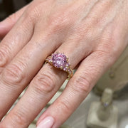 Celia Rosette Ring | White Gold – view 4