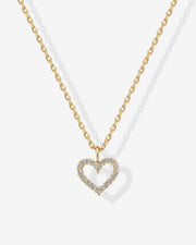 Open Heart Necklace