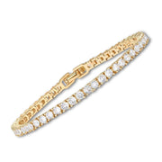 Tennis bracelet | White Gold – view 2
