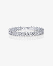 Marquise Cut Tennis Bracelet – view 2