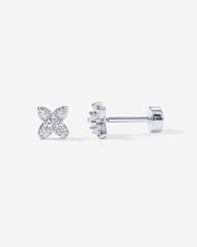 Tiny Flower Screw Back StudEarrings – view 2