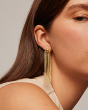 Arch Tassel Earrings – view 3
