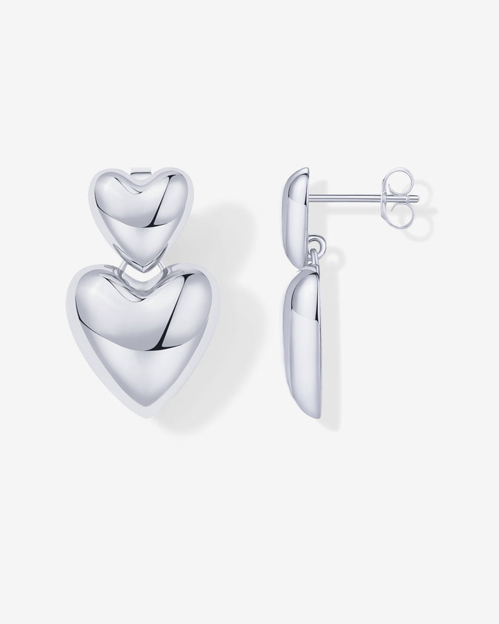 Teardrop Love Earrings – view 2