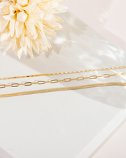 Layered Chain Necklace – view 5