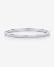 Faceted Bangle Bracelet – view 2