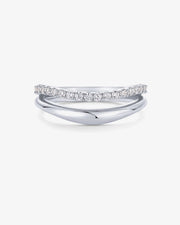 Wavy Split Ring – view 2