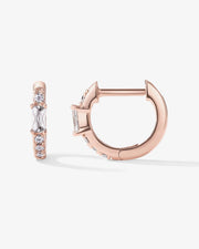 Baguette HuggieEarrings – view 3