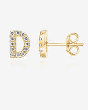 Gemma Initial StudsEarrings – view 10