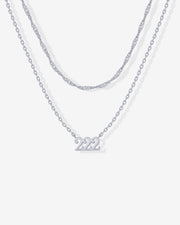 Angel Number Pendant Necklace – view 11