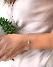 Vermeil Solitaire Bracelet – view 6