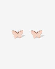 Tiny Butterfly Screw Back StudsEarrings – view 12