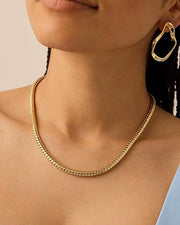 Chunky Snake Chain Necklace – view 7