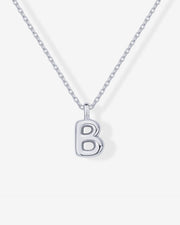 Bubble Initial Pendant – view 4