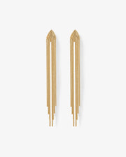 Pyramid Tassel Earrings