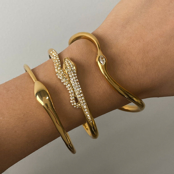 Cassian Veyne Bracelet Set | Gold – view 2