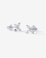 4 Stone Marquise Stud Earrings – view 6