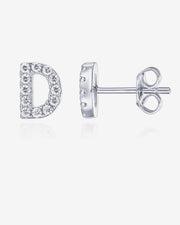 Gemma Initial StudsEarrings – view 12