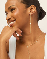 Dazzle Drop Earrings – view 5