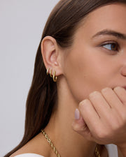 Huggie Hoop Earrings Set – view 5