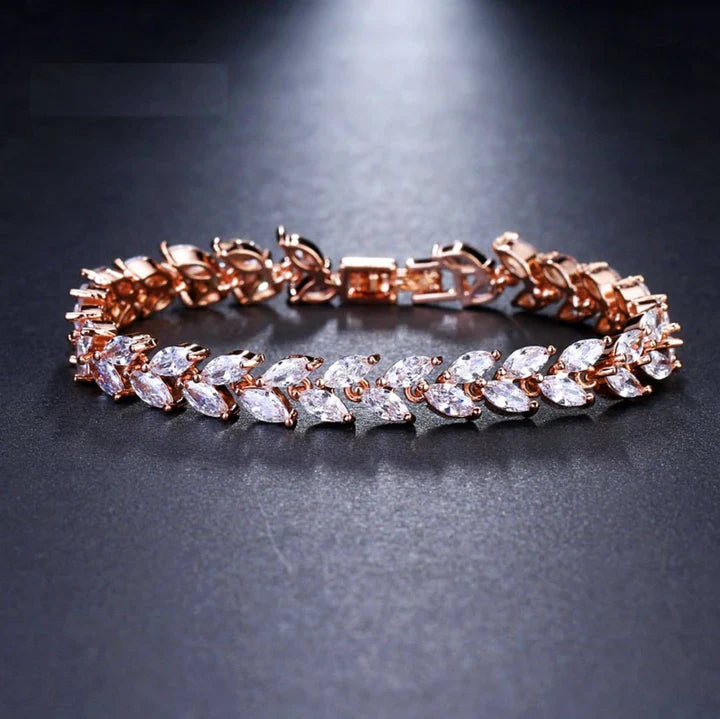 Nemorina Foliora Bracelet | Rose Gold