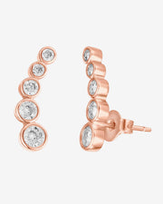 Bezel Ear CrawlersEarrings – view 3