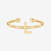 Thin Initial Ring – view 41