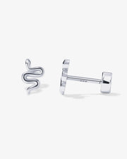 Snake Screw Back StudsEarrings – view 2