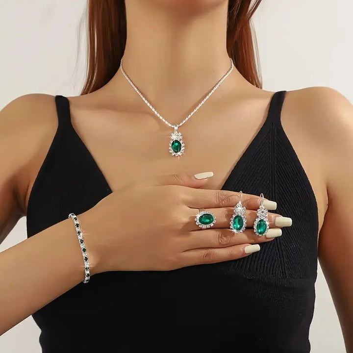 Seloria Grevalyn Jewelry Set | White Gold – view 2