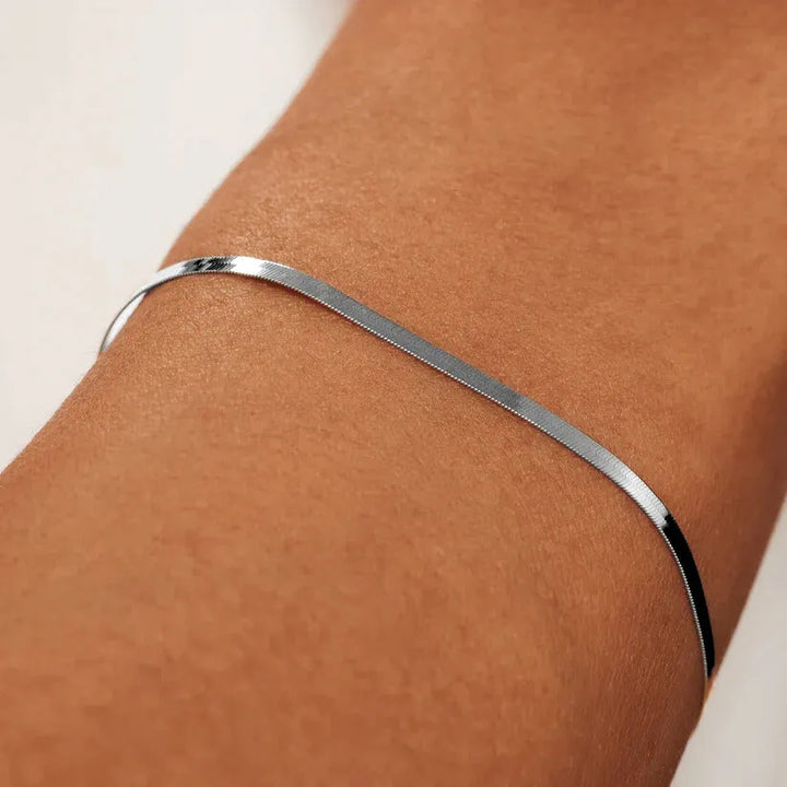 Soleil Serpent Bracelet | White Gold – view 2