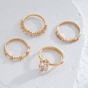 Solène Viremont Ring Set | Gold – view 3