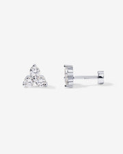 Lotus Screw Back StudEarrings – view 2