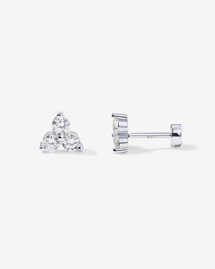 Lotus Screw Back StudEarrings – view 2