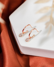 Drop Pear HoopEarrings – view 11