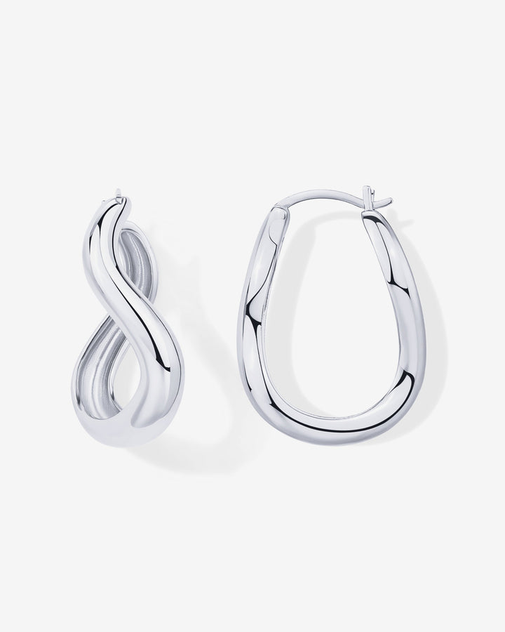 Wavy Statement HoopsEarrings – view 2