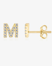 Gemma Initial StudsEarrings – view 37