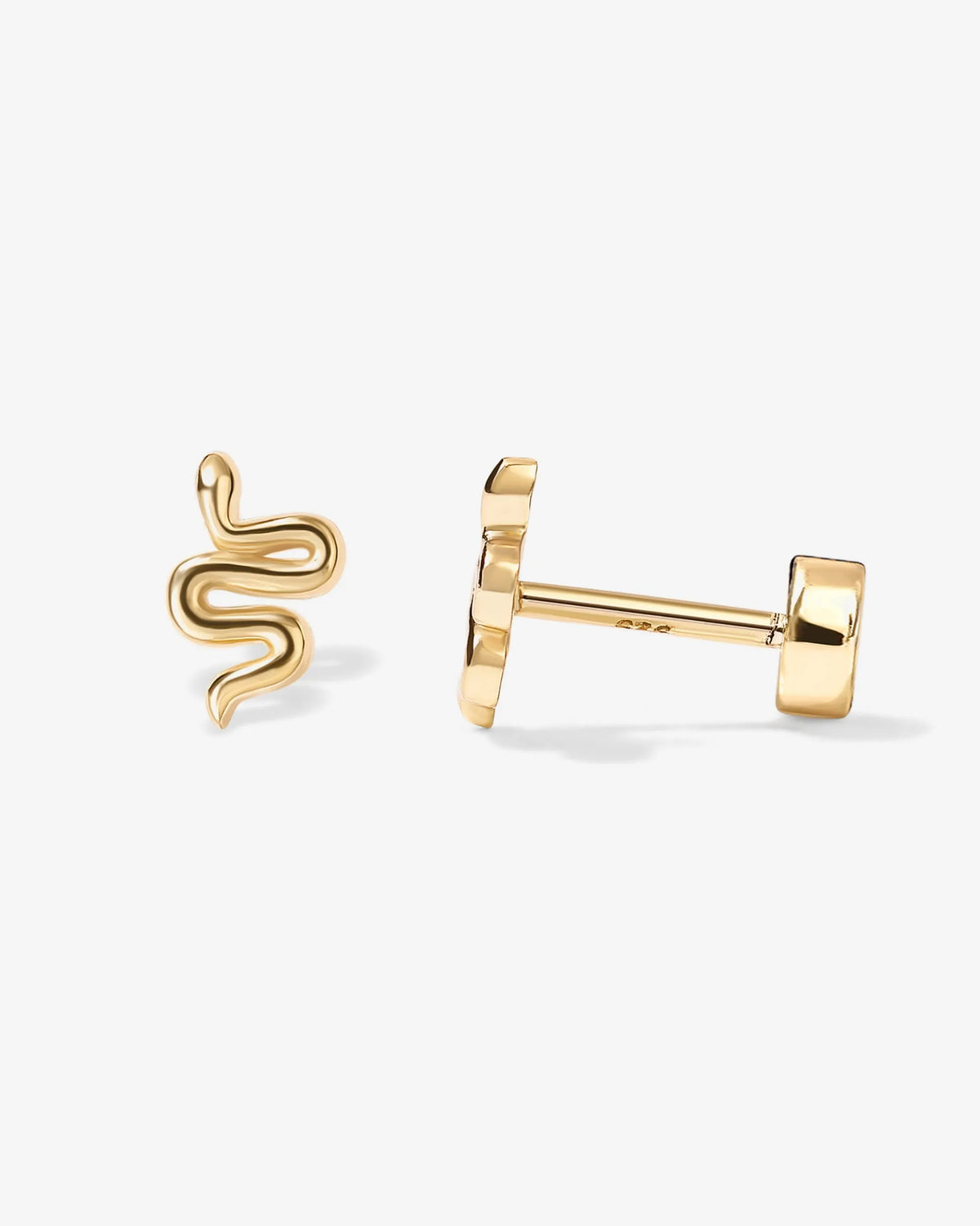 Snake Screw Back StudsEarrings