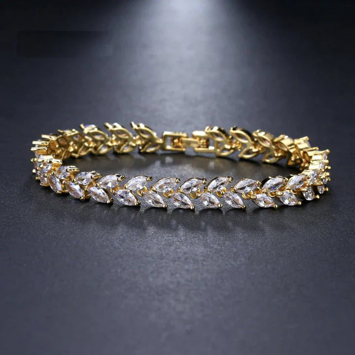 Nemorina Foliora Bracelet | White Gold – view 2