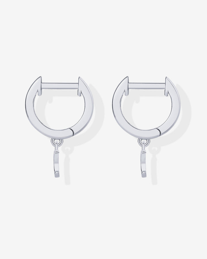Drop Moon HuggiesEarrings – view 2