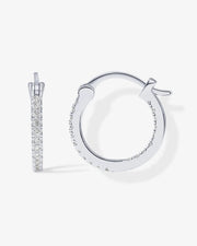 Vermeil Slim Inside-Out HoopsEarrings – view 3